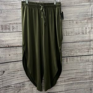 LG Drawstring butter fabric flowy bottoms ALIGN COLLECTIVE